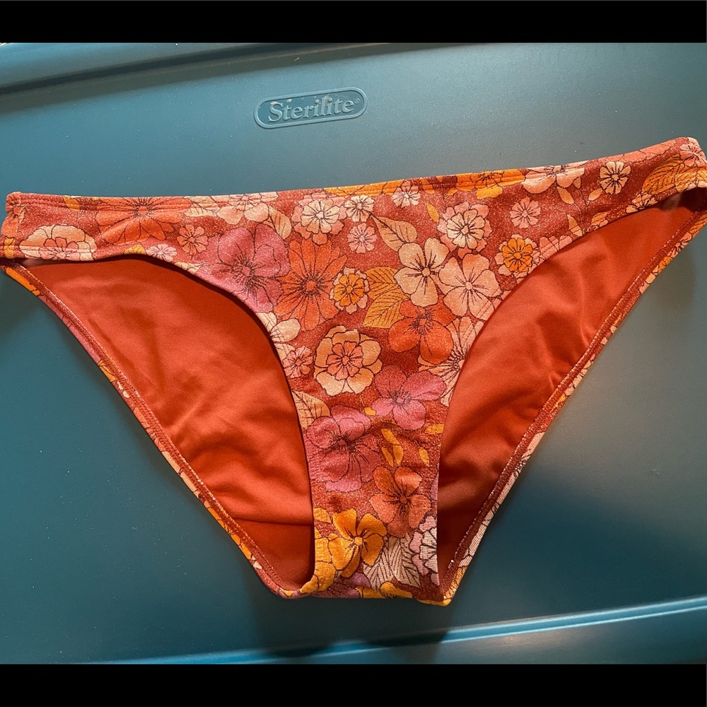 FLORAL TARGET BIKINI BOTTOMS